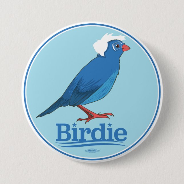 Macaron Rond 7,6 Cm Ponceuses de birdie (Devant)