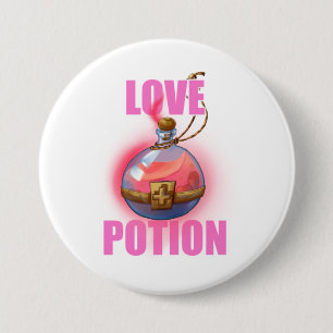 Macaron Rond 7,6 Cm Potion d'amour