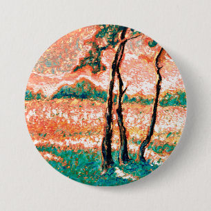 Macaron Rond 7,6 Cm Pour l'amour de l'été