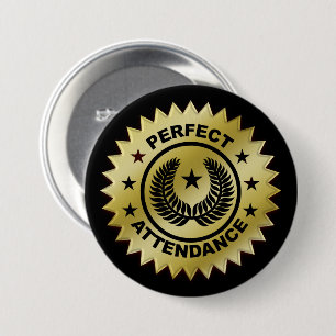 Macaron Rond 7,6 Cm Prix Perfect Attendance