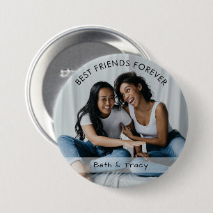 Macaron Rond 7,6 Cm Prix Photo & Name Button du meilleur artiste fémin