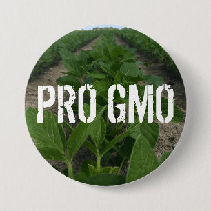 Macaron Rond 7,6 Cm Pro bouton de GMO