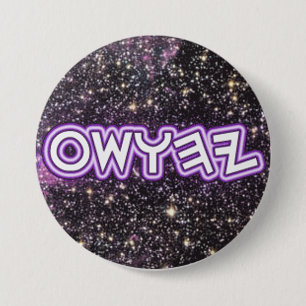 Macaron Rond 7,6 Cm Proclamez le bouton nommé du fils