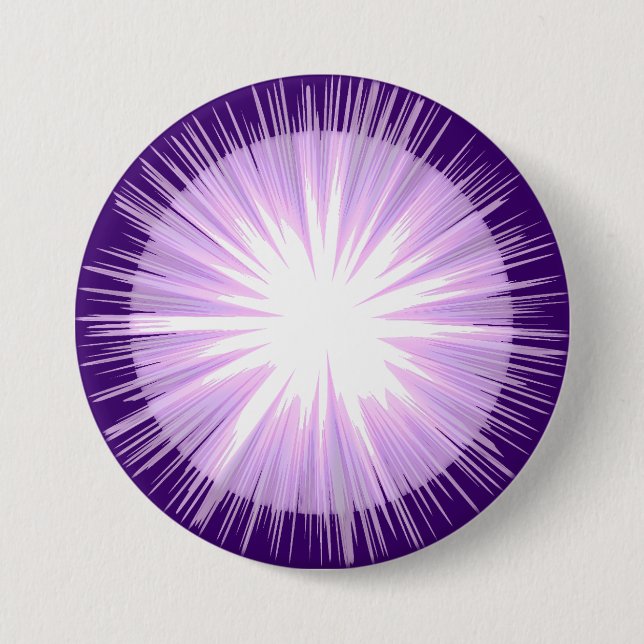 Macaron Rond 7,6 Cm Purple Sun Fairy (Devant)