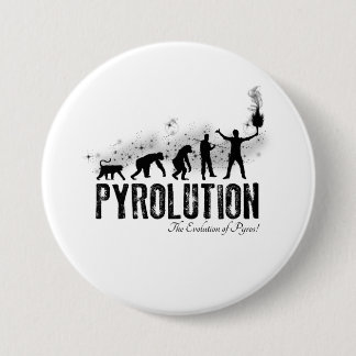 Macaron Rond 7,6 Cm Pyrolution - l'évolution de Pyros
