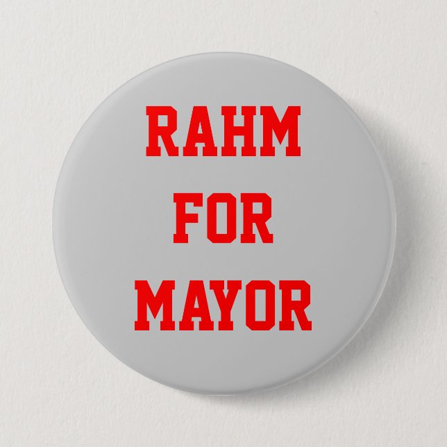 MACARON ROND 7,6 CM RAHM POUR LE MAIRE (Devant)