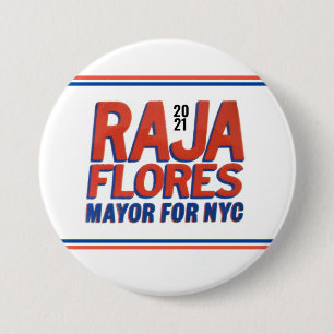 Macaron Rond 7,6 Cm Raja Flores 2021 maire du New York Times