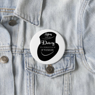 Macaron Rond 7,6 Cm Recherche mon bouton Darcy