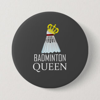 Macaron Rond 7,6 Cm Reine Badminton