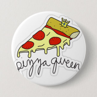 Macaron Rond 7,6 Cm Reine de pizza