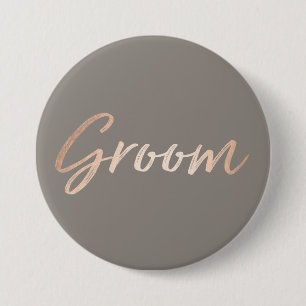 Macaron Rond 7,6 Cm Répétition de mariage de marié