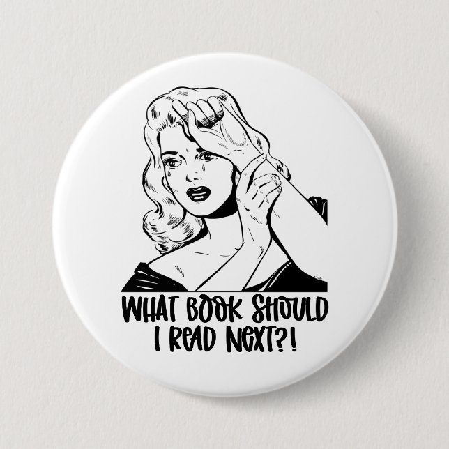Macaron Rond 7,6 Cm Retro Drama Reading Lover Mème (Devant)