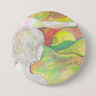 Macaron Rond 7,6 Cm Reviennent le Pin de |