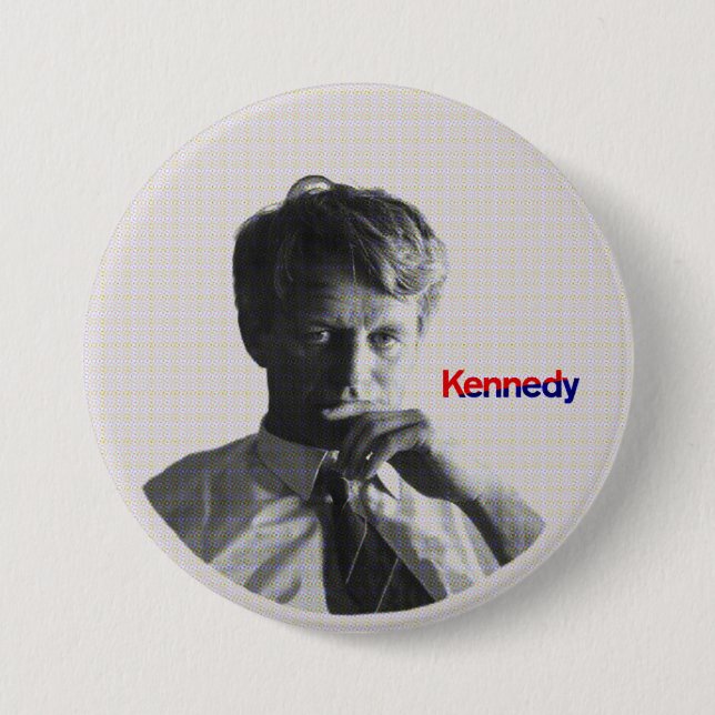 Macaron Rond 7,6 Cm Robert F. Kennedy (Devant)