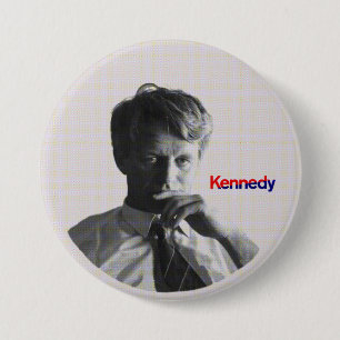 Macaron Rond 7,6 Cm Robert F. Kennedy