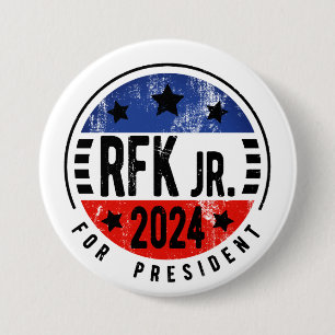 Macaron Rond 7,6 Cm Robert Kennedy, Jr. pour le président 2024