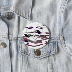Macaron Rond 7,6 Cm Romance futuriste