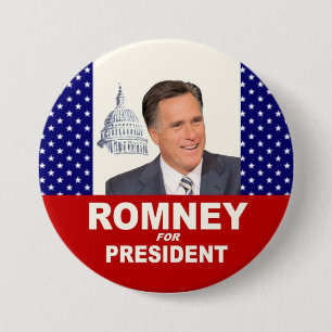 Macaron Rond 7,6 Cm Romney pour le président