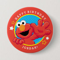 Rue Sésame | Elmo - Polka Dot & Stars Anniversaire