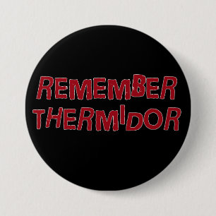 Macaron Rond 7,6 Cm Se souvenir de Thermidor