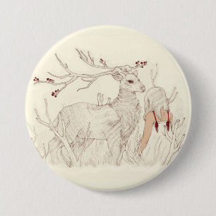 Macaron Rond 7,6 Cm Série I du bouton de Chelsea