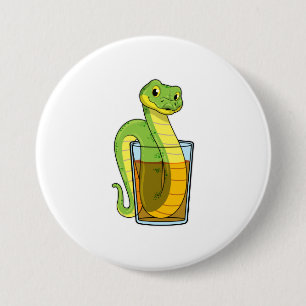 Macaron Rond 7,6 Cm Serpent avec jus