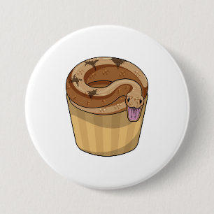 Macaron Rond 7,6 Cm Serpent avec muffin