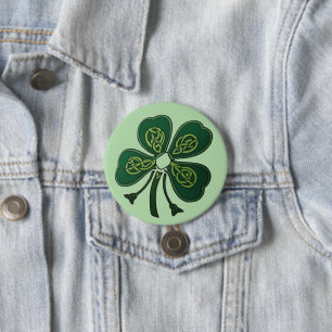 Macaron Rond 7,6 Cm Shamrock vert 2025