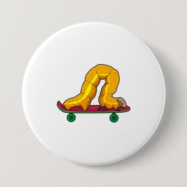 Macaron Rond 7,6 Cm Skate (Devant)