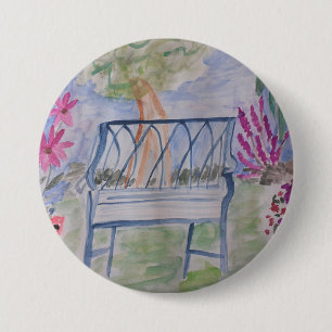 Macaron Rond 7,6 Cm Summer Garden