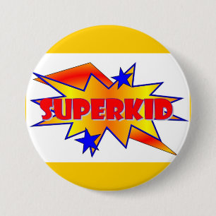 Macaron Rond 7,6 Cm Superkid