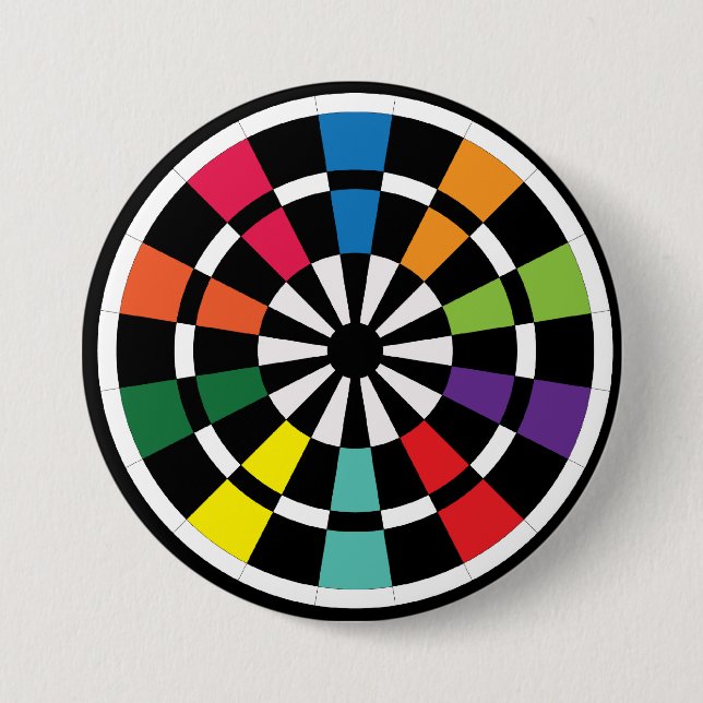 Macaron Rond 7,6 Cm Tableau de bord du mode (Devant)