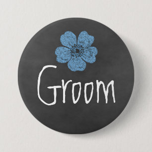 Macaron Rond 7,6 Cm Tableau de montage Rose bleu sauvage de la pièce