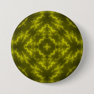 Macaron Rond 7,6 Cm Tonnerre électrique Neon brillant