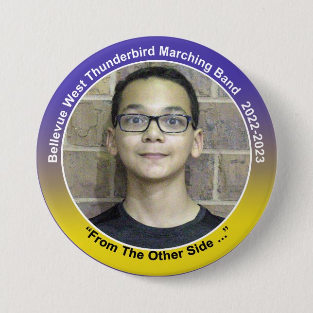 Macaron Rond 7,6 Cm Trombone Carson 10 (Devant)