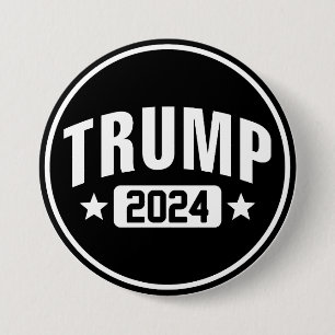 Macaron Rond 7,6 Cm Trump 2024