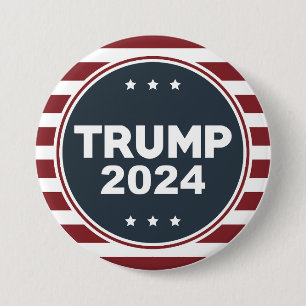 Macaron Rond 7,6 Cm Trump 2024