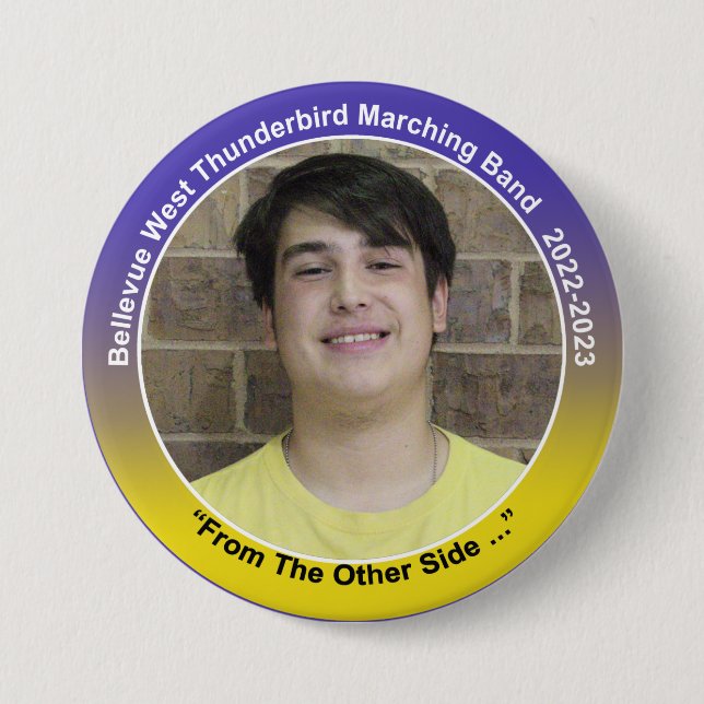 Macaron Rond 7,6 Cm Trumpet Nathan 12 (Devant)