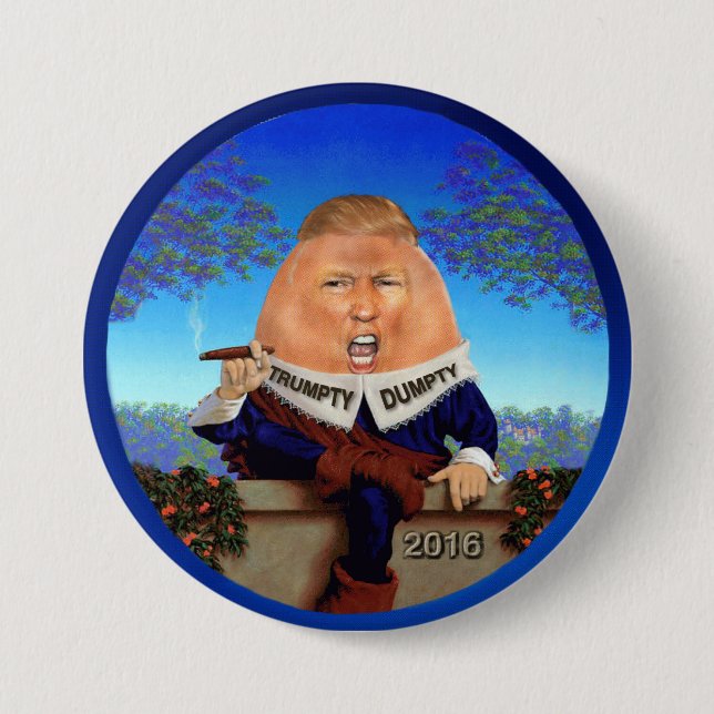 Macaron Rond 7,6 Cm Trumpty Dumpty (Devant)