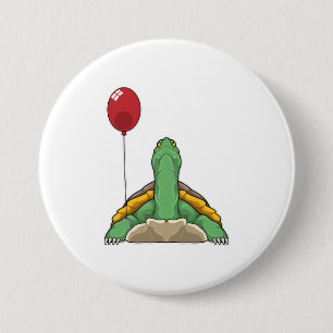 Macaron Rond 7,6 Cm Turtle Balloon