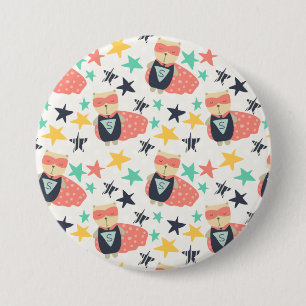 Macaron Rond 7,6 Cm un bouton