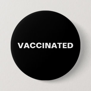 MACARON ROND 7,6 CM VACCINATED