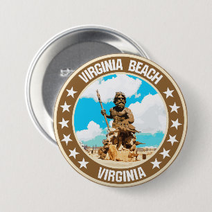 Macaron Rond 7,6 Cm Virginia Beach