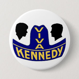 Macaron Rond 7,6 Cm Vivats Kennedy