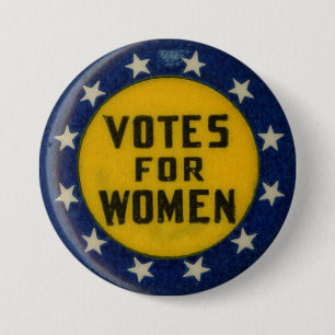 Macaron Rond 7,6 Cm Votes pour le Pin historique de suffrage d'étoile