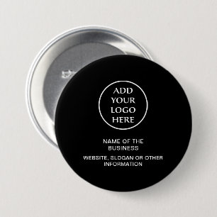 Macaron Rond 7,6 Cm Votre logo de société commerciale professionnelle