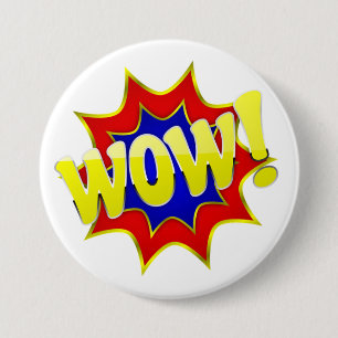 Macaron Rond 7,6 Cm Wow