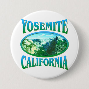 Macaron Rond 7,6 Cm Yosemite la Californie