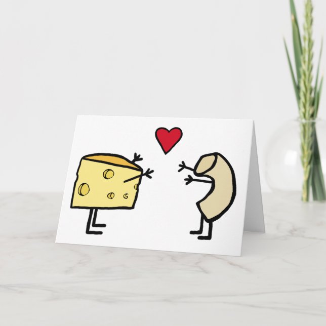 Macaroni and Cheese Card (Front)