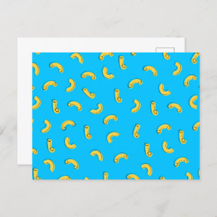 Macaroni and Cheese Illustration Postcard